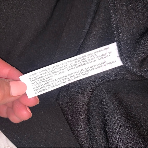 Eloquii wrap style dress size 18 in black - Picture 9 of 10